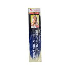 X-Pression, Style Uultra Braid, Pré-peigné, Couleur T1B/BLUE