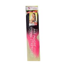X-Pression, Style Uultra Braid, Pré-peigné, Couleur T1B/ROSE